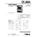 Sony CX-JN44, JAX-S44 Service Manual