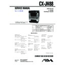 Sony CX-JN88, JAX-N88, JAX-PK88 Service Manual