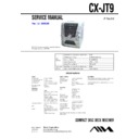 Sony CX-JT9, JAX-PK9 Service Manual