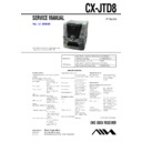 Sony CX-JTD8, JAX-TD8 Service Manual