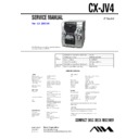 Sony CX-JV4, JAX-V4 Service Manual