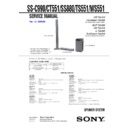 Sony DAV-C770, DAV-S880, DAV-S888, SS-C990, SS-CT551, SS-SS880, SS-TS551, SS-WS551 Service Manual