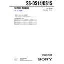 Sony DAV-DX170, DAV-DX250 (serv.man2) Service Manual