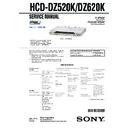 Sony DAV-DZ520K, DAV-DZ620K, HCD-DZ520K, HCD-DZ620K Service Manual