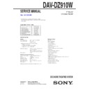 dav-dz910w service manual