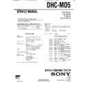 Sony DHC-MD5 Service Manual