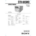 Sony DHC-NX5MD, STR-NX5MD Service Manual