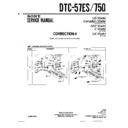 Sony DTC-57ES, DTC-750 (serv.man7) Service Manual
