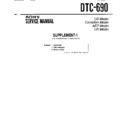 Sony DTC-690 (serv.man2) Service Manual