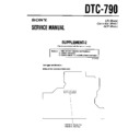 dtc-790 (serv.man3) service manual