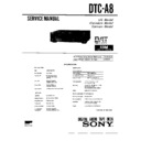 Sony DTC-A8 Service Manual