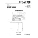 Sony DTC-ZE700 (serv.man4) Service Manual