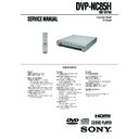 Sony DVP-NC85H, HT-7000DH Service Manual