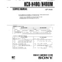 Sony FH-B490, HCD-H490, HCD-H490M, MHC-490 Service Manual