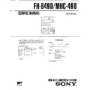 Sony FH-B490, MHC-490 Service Manual