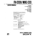 fh-c33x, mhc-c33 service manual