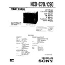 Sony FH-C7X, HCD-C70, HCD-C90, MHC-C70, MHC-C90 Service Manual