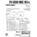 Sony FH-G90AV, MHC-901AV Service Manual