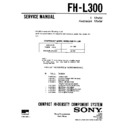 fh-l300 service manual