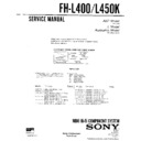fh-l400, fh-l450k service manual