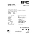 fh-v500 service manual