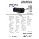 Sony FST-GTK17IP, FST-GTK37IP, RDH-GTK17IP, RDH-GTK37IP Service Manual