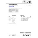 fst-zx9 service manual