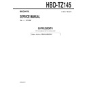 Sony HBD-TZ145 (serv.man2) Service Manual