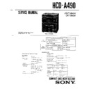 hcd-a490 service manual