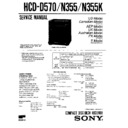Sony HCD-D570, HCD-N335K, HCD-N355, HCD-N355K, LBT-D570, LBT-N355, LBT-N355K Service Manual