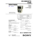 Sony HCD-GN660, HCD-GN770, HCD-GX9000, MHC-GN660, MHC-GN770, MHC-GX9000 Service Manual