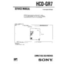Sony HCD-GR7, MHC-GR7 Service Manual