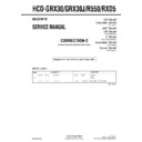 Sony HCD-GRX30, HCD-R550, HCD-RXD5 (serv.man2) Service Manual