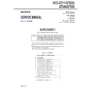 Sony HCD-GT111, HCD-GT222, HCD-GT444, HCD-GT555 Service Manual