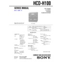 hcd-h100, mhc-c10, mhc-g100 (serv.man2) service manual