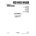 hcd-h450 service manual