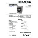 hcd-mc3av service manual