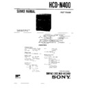 Sony HCD-N400, LBT-N400 Service Manual