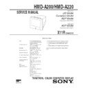 Sony HMD-A200, HMD-A220 (serv.man2) Service Manual