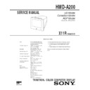 Sony HMD-A200 Service Manual