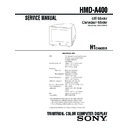 Sony HMD-A400 (serv.man3) Service Manual