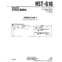 hst-616 service manual