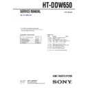 ht-ddw650 service manual