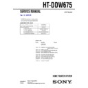 ht-ddw675 service manual
