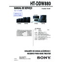 Sony HT-DDW880 Service Manual