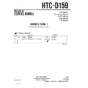 Sony HTC-D159 Service Manual