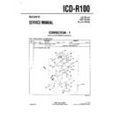 Sony ICD-R100 (serv.man2) Service Manual