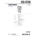 icd-st30 service manual