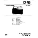icf-780 service manual