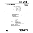 Sony ICF-790L Service Manual